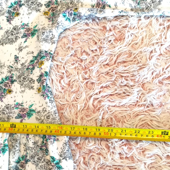 💐VTG 80s drop waist cotton floral dress - Picture 10 of 11